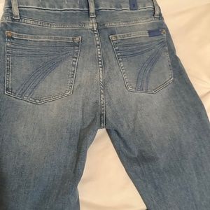 7 for All Mankind flare leg jeans